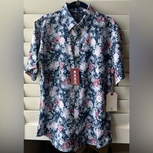 Rugby University - NWT - MEDIUM Men’s - Floral Short Sleeve Shirt